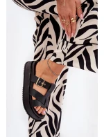 Dámské Pantofle Na Platformě S Pásky A Černé model 21687559 - Boto Dámské Pantofle Na Platformě S Pásky A Černé model 21687559 - Boto