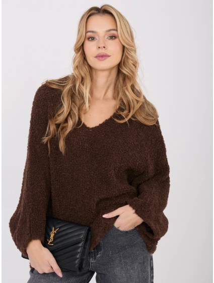 Sweter CH SW model 21782580 ciemny brązowy - FPrice