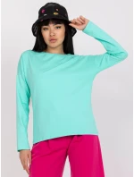 Halenka RV BZ model 21334682 tyrkysová - FPrice Halenka RV BZ model 21334682 tyrkysová - FPrice