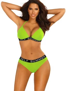 Dvoudílné dámské plavky  zelené  model 20301808 - Self