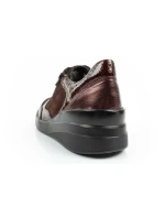 Scholl Emma Laces dámské sportovní kožené hnědé dámské platformy Scholl Emma Laces dámské sportovní kožené hnědé dámské platformy