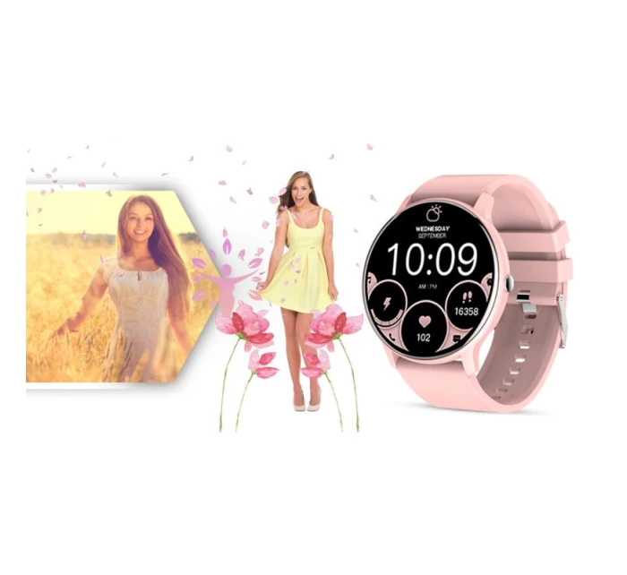 GIEWONT Pink GW120-1 Smartwatch