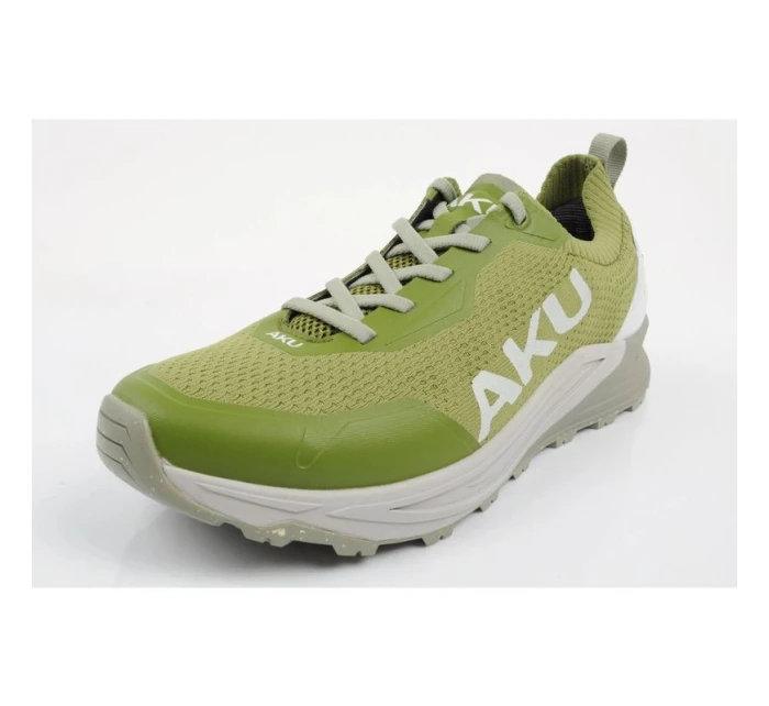 Aku pánské outdoorové trekové boty Aira pohodlné turistické zelené šedé