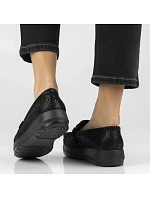 Skórzane damskie na czarne Filippo model 22087071 - Hikvision