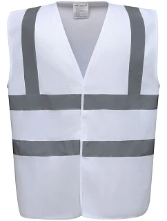 Yoko HVW 100 Hi-Vis bezpečnostní vesta 79.W100 white