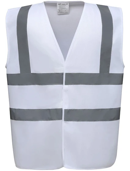 Yoko HVW 100 Hi-Vis bezpečnostní vesta 79.W100 white Yoko HVW 100 Hi-Vis bezpečnostní vesta 79.W100 white