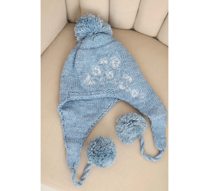 Dámská ušanka Emma K343 denim Dámská ušanka Emma K343 denim