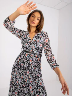 Šaty DHJ SK 10536A 1.80 černobílých