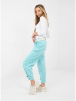 Spodnie MI SP model 21923786 mietowy - FPrice Spodnie MI SP model 21923786 mietowy - FPrice