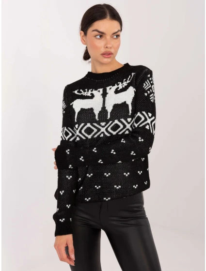 Jumper MI SW 19128.34 černý Jumper MI SW 19128.34 černý