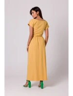 Maxi šaty s elastickým pasem model 18407303 - BeWear