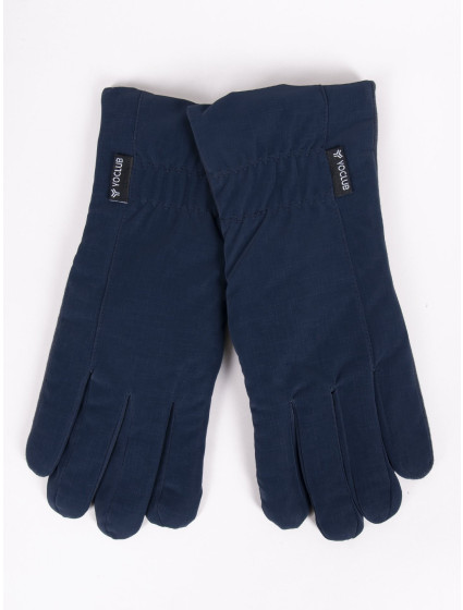 Yoclub Pánské rukavice RES-0111F-195C Navy Blue