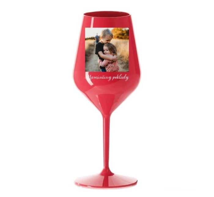 Personalizovaná nerozbitná sklenice s fotografií 