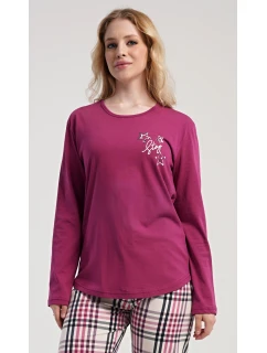 Dámské pyžamo dlouhé Andrea