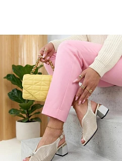 Sandály na podpatku  model 226584 Solea