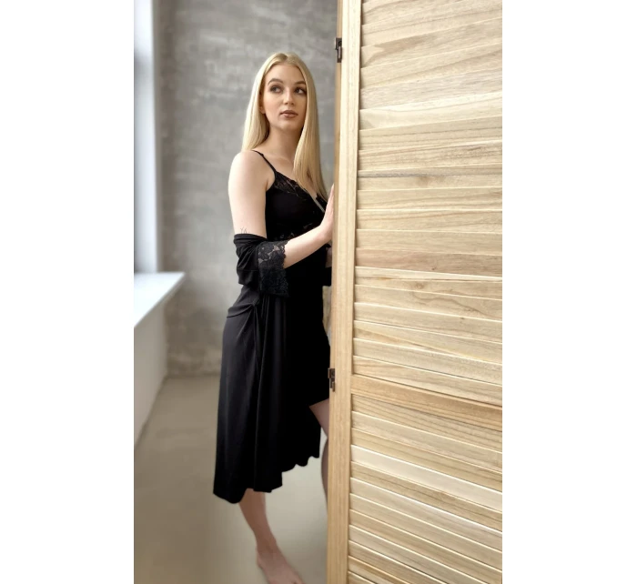 Dámská noční košile De Lafense 639 Noela w/r S-2XL