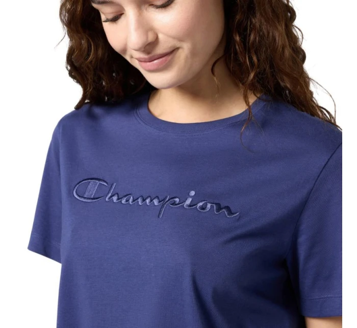 dámské tričko SS Tee blue  Tshirt model 21493653 - CHAMPION