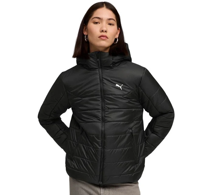 Dámská vyteplená bunda Puma ESS s kapucí černá 685231 01 Dámská vyteplená bunda Puma ESS s kapucí černá 685231 01