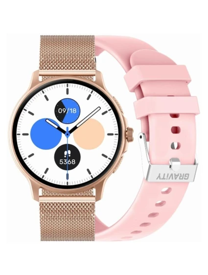 Dámské chytré hodinky Pink Strap + Rose Gold model 21806505 Dámské chytré hodinky Pink Strap + Rose Gold model 21806505