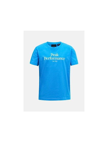 Tričko PEAK PERFORMANCE Original T-Shirt Junior, modré