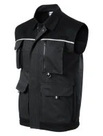 Rimeck Woody M MLI-W5294 ebenově šedá pánská vesta