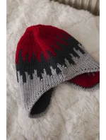 Dámská čepice šedá model 18752477 - K-Fashion Dámská čepice šedá model 18752477 - K-Fashion