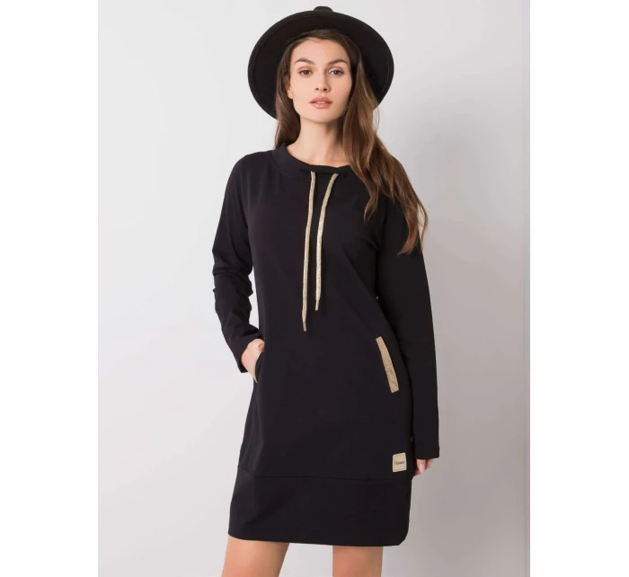 Šaty RV SK 6067.15x černá Šaty RV SK 6067.15x černá