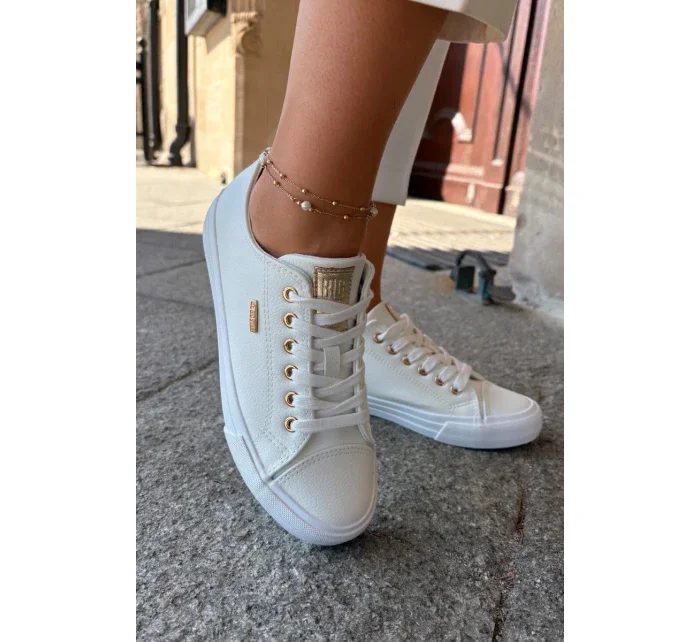 Dámské tenisky z ECO kůže Big Star – bílé Dámské tenisky z ECO kůže Big Star – bílé