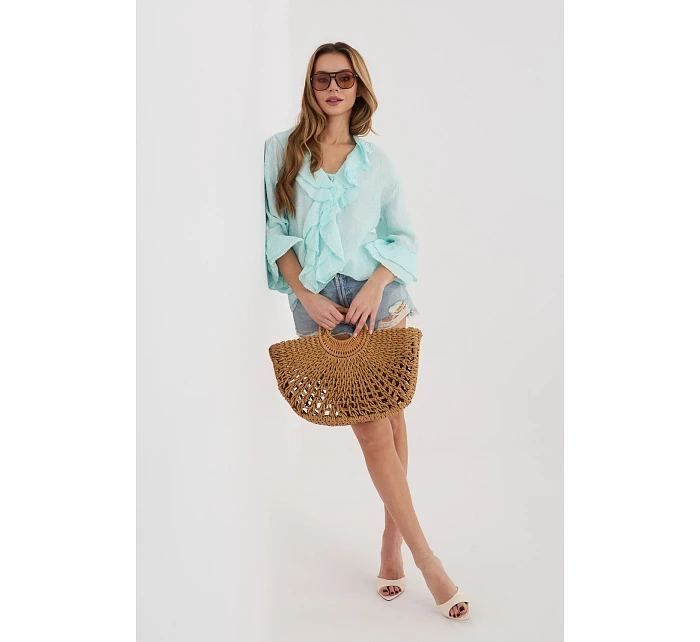 Košile s dlouhým rukávem  model 225517 Italy Moda