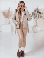 Dámská béžová bunda Dstreet model 21974710 - FashionStreet