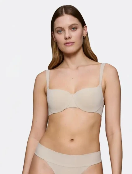 Dámská podprsenka Body Make-Up Illusion Balconette EX - světle tělová 00NZ  - TRIUMPH