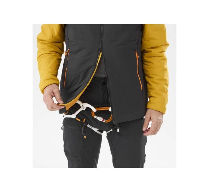 MILLET M Mixt Teplá bunda s kapucí Black