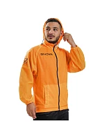 Unisex bunda do deště Basico Fluo RJ001 0028 oranžová - Givova