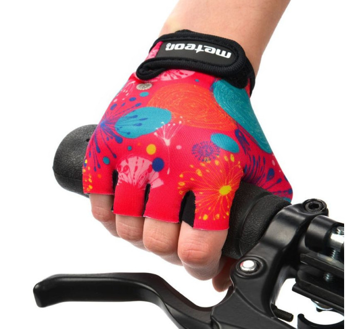 Dětské cyklistické rukavice Jr 26160-26162 - Meteor