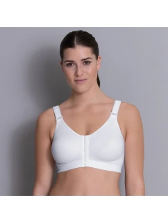 open sportovní podprsenka zapínání vpředu bílá model 10625354 - Active