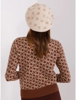 Czapka AT CZ model 18985203 jasny beżowy - FPrice Czapka AT CZ model 18985203 jasny beżowy - FPrice