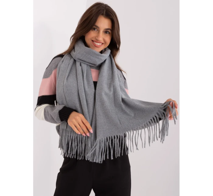 Szalik AT SZ 23185.73P ciemny szary Szalik AT SZ 23185.73P ciemny szary