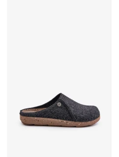 Pánská Domácí Obuv Pantofle Inblu Grafitové