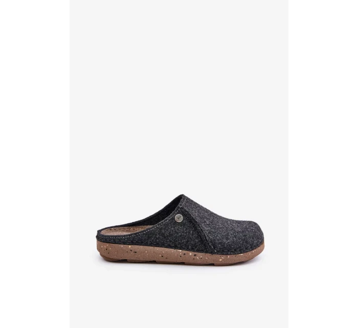 Pánská Domácí Obuv Pantofle Inblu Grafitové Pánská Domácí Obuv Pantofle Inblu Grafitové