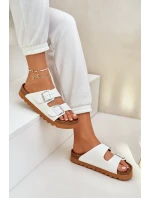 Klasické dámské pantofle Big Star – bílé Klasické dámské pantofle Big Star – bílé