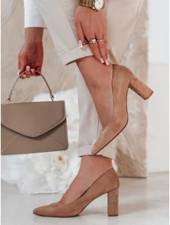 Dámské lodičky STELMI khaki FashionStreet ZY0719