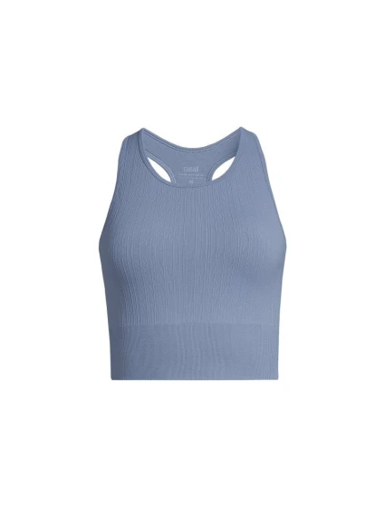 Top CASALL Multi Rib Seamless Padded Sports Top niebieski Top CASALL Multi Rib Seamless Padded Sports Top niebieski