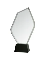 Skleněná trofej s pouzdrem