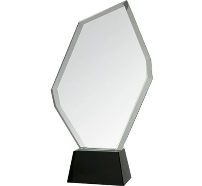 Skleněná trofej s pouzdrem