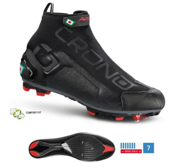 CRONO silniční obuv CW-1 17 černá 43 nylonová