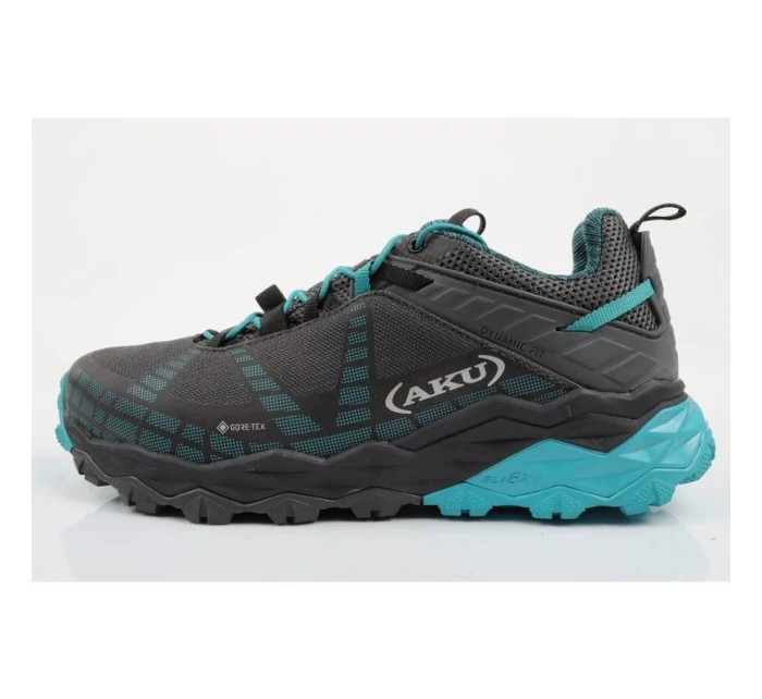 Aku dámská trekingová sportovní obuv Flyrock Gore-tex durable grey blue dámské