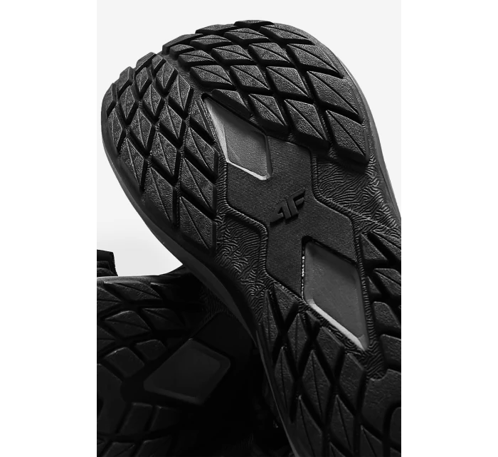 Mužské sportovní sandály model 21664888 tmavě šedé - 4F