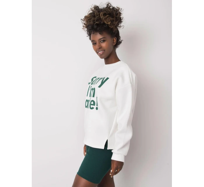 Mikina EM BL 624.90P bílá zelená Mikina EM BL 624.90P bílá zelená