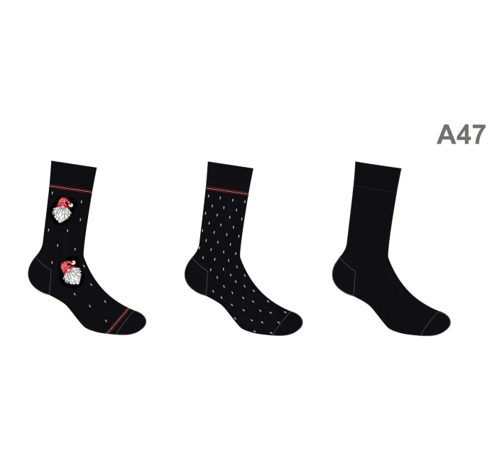 Pánské ponožky A47 (trojbalení) - Cornette Pánské ponožky A47 (trojbalení) - Cornette