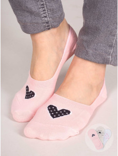 Yoclub Bavlněné dívčí ponožky 3-pack SKB-0094G-AA00 Vícebarevné